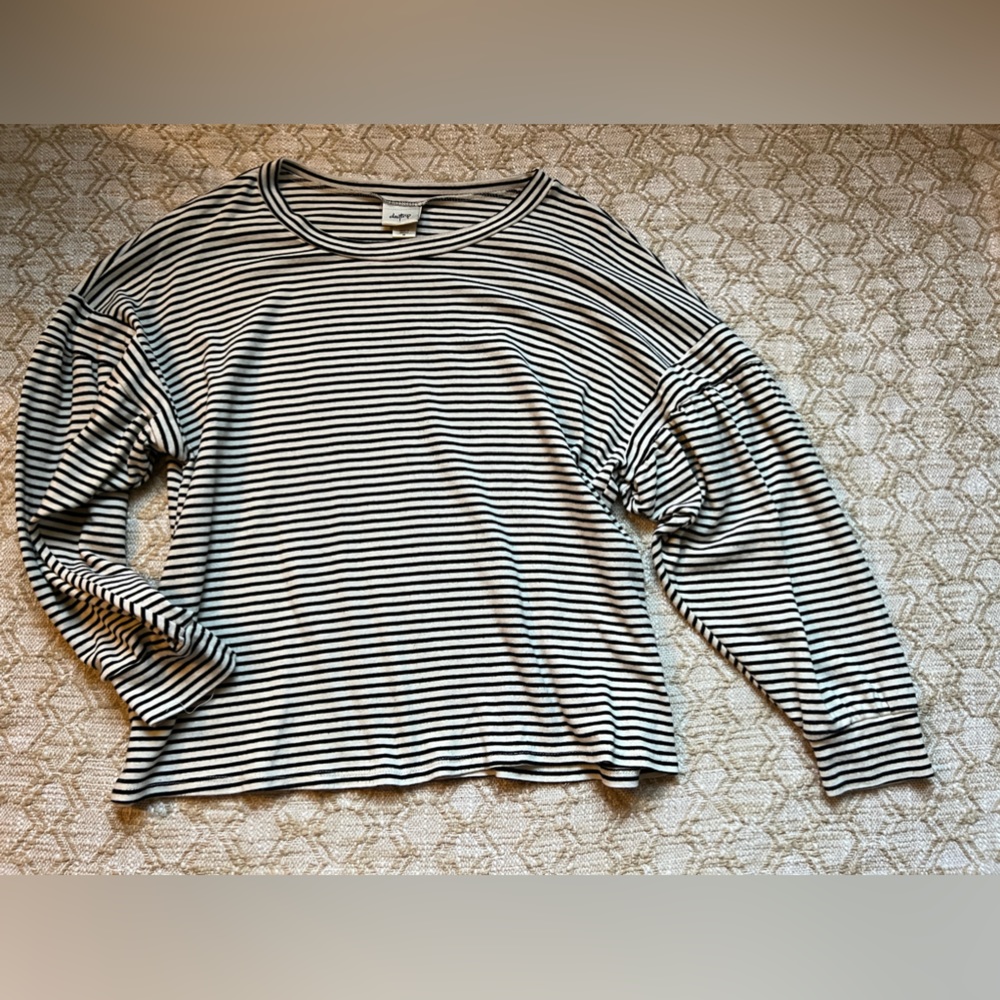 Long Sleeve Striped Shirt